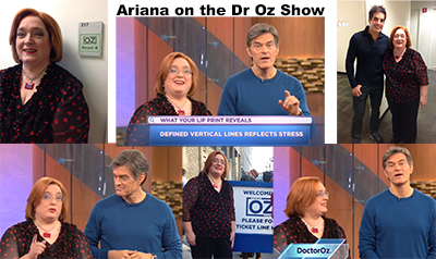 Ariana was on the Dr. Oz Show!